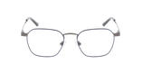 Lunettes de vue homme FEDERICO bleu/argenté - Vue de face
