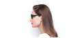LUNETTES DE SOLEIL femme ALBANE noir - Vue de face