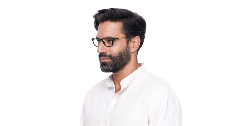Lunettes de vue homme MAGIC261 noir - Vue de face