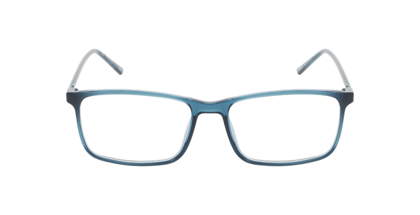 Lunettes de vue homme HAROLD bleu - Vue de face