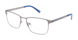 Lunettes de vue homme ELVIS noir/gris - Vue de face