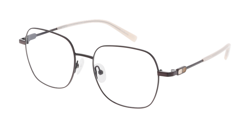 Lunettes de vue femme MARLENE marron/beige - Vue de face