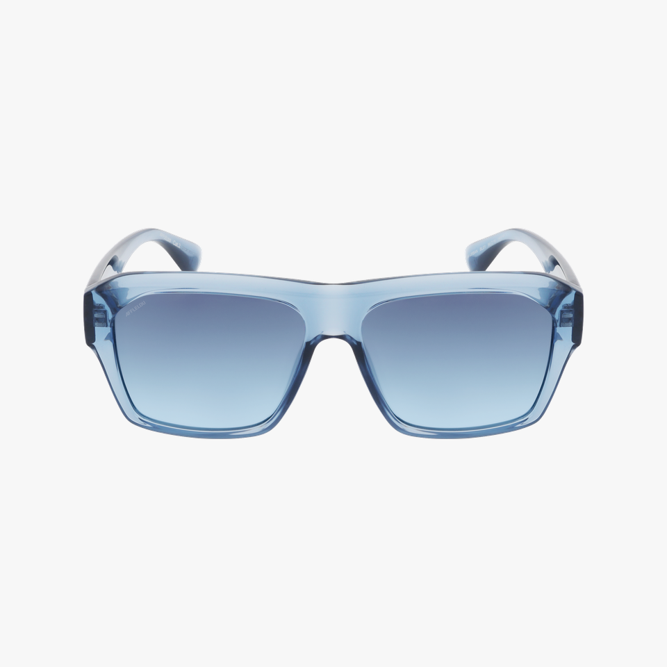 Lunettes de soleil homme URBAN bleu - Vue de face