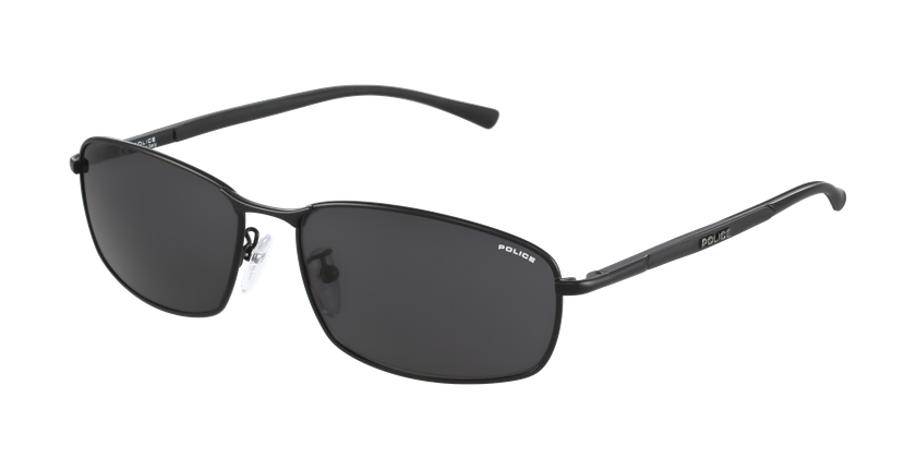 LUNETTES DE SOLEIL homme S8650 noir - Vue de face