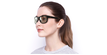 LUNETTES DE SOLEIL femme ERIS gris - vue de 3/4