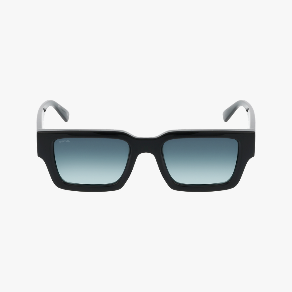 Lunettes de soleil SANTAFE noir - Vue de face