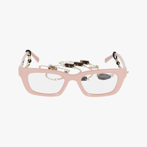 Lunettes de vue femme CARACTÈRES CRÉATIVE rose/dorée