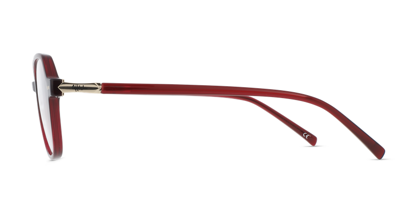 Lunettes de vue femme ARMELLE rouge - Vue de face