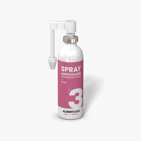 Spray auriculaire 50ml Vue de face
