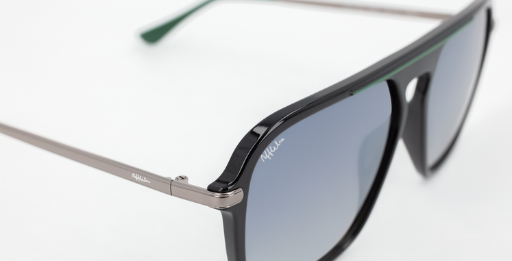 LUNETTES DE SOLEIL homme ILLAS noir/vert