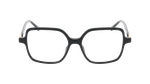 Lunettes de vue femme JOHANA noir - Vue de face
