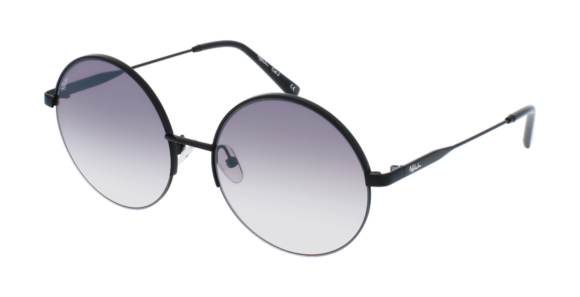 LUNETTES DE SOLEIL femme PASEO noir - Vue de face