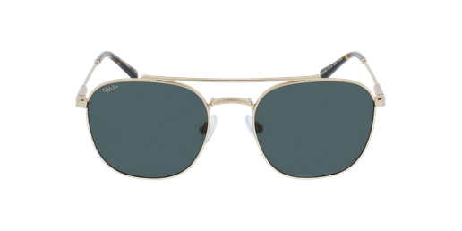 LUNETTES DE SOLEIL homme PHIL doréVue de face