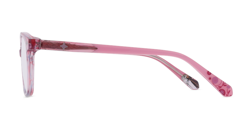 Lunettes de vue enfant FROZEN 4 rose - Vue de face