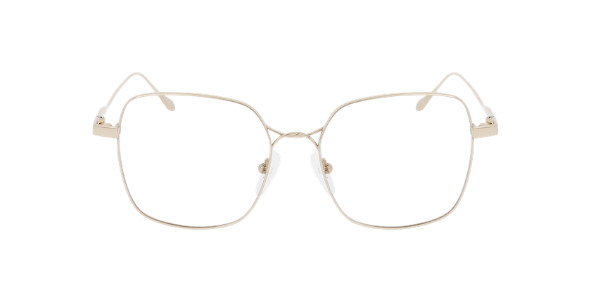 Lunettes de vue femme MAGIC313 dorée - Vue de face