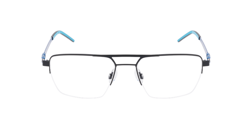 Lunettes de vue homme MAGIC275 noir/bleu - Vue de face