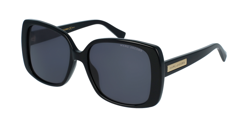 LUNETTES DE SOLEIL femme MARC 423/S noir/bleu - vue de 3/4