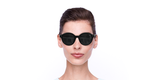 LUNETTES DE SOLEIL femme BA5001S noir - Vue de face