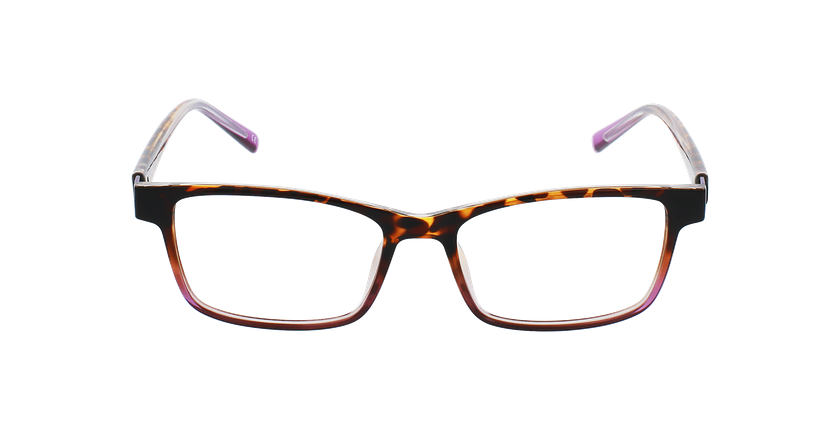 LUNETTES DE VUE femme RITA écaille violet - Vue de face