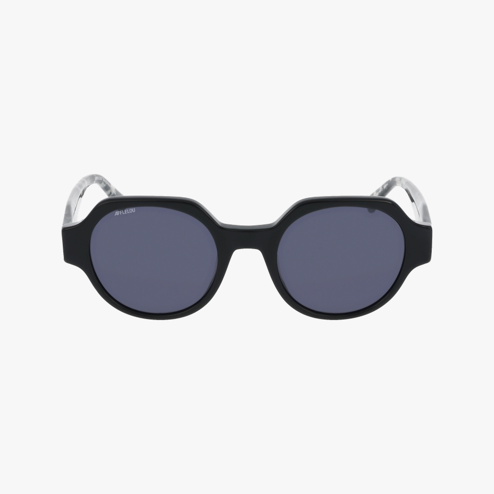 Lunettes de soleil femme FERRARA noir/écaille - Vue de face