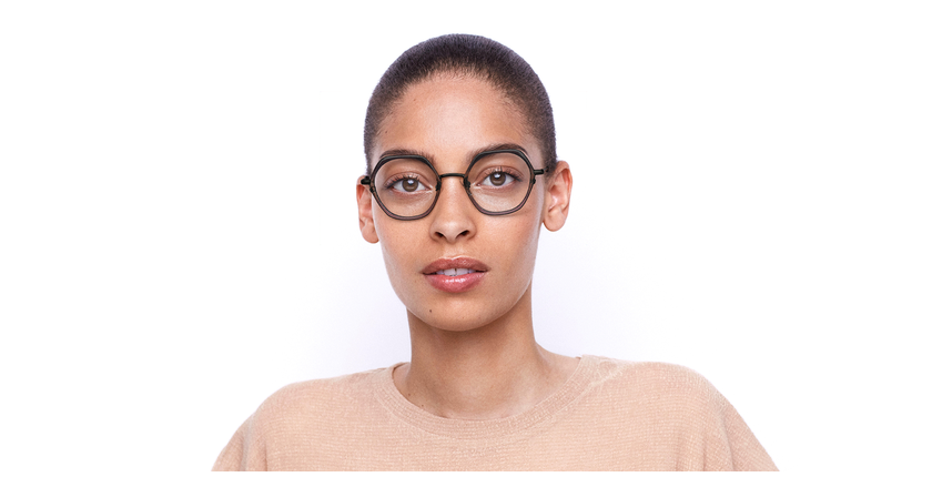 Lunettes de vue femme MAGIC220 violet - Vue de face