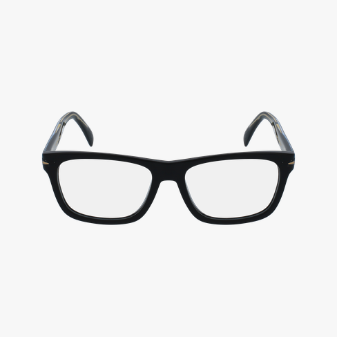 Lunettes de vue homme DB 7011 noir/bleu Vue de face
