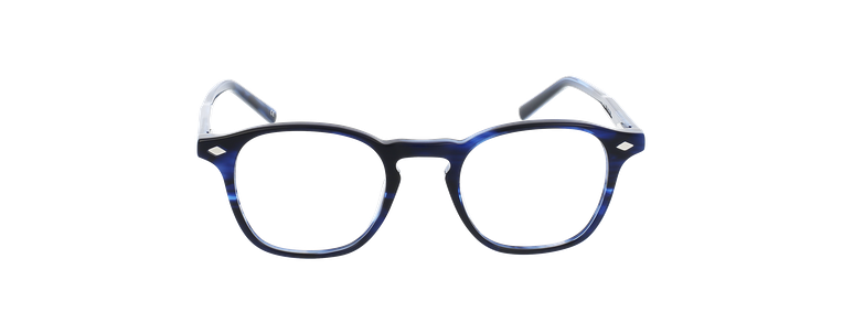 LUNETTES DE VUE homme MAGIC 163 bleu - Vue de face