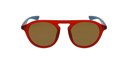 LUNETTES DE SOLEIL femme BORNEO POLARIZED rouge/bleu