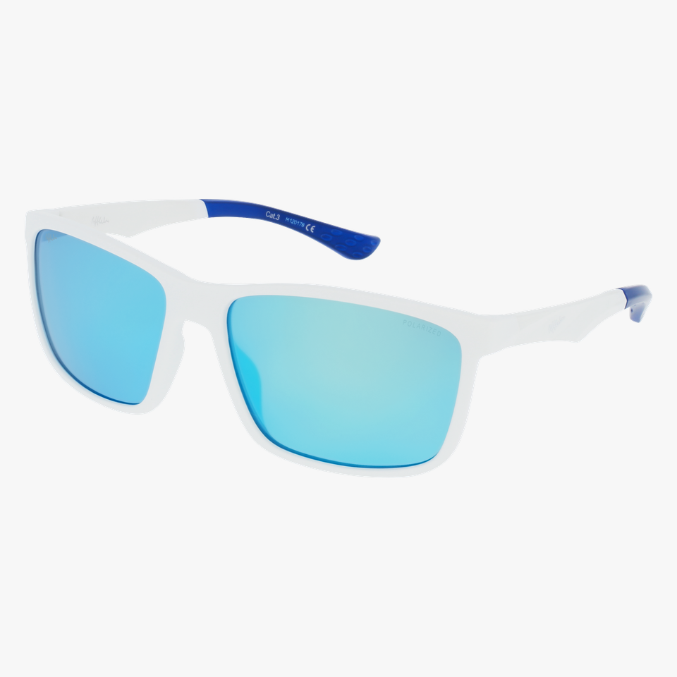 Lunettes de soleil GABE blanc - Vue de face