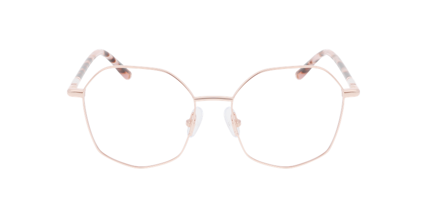 Lunettes de vue femme MAGIC 320 rose/écaille - Vue de face
