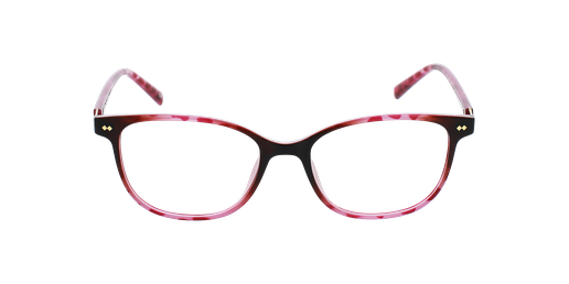 LUNETTES DE VUE femme JOSEPHINE écaille/rose Vue de face