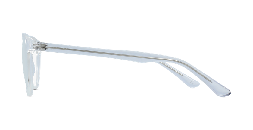 LUNETTES DE VUE homme RZERO12 blanc - Vue de côté