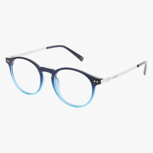 Lunettes de vue homme DAYAN bleu/argenté