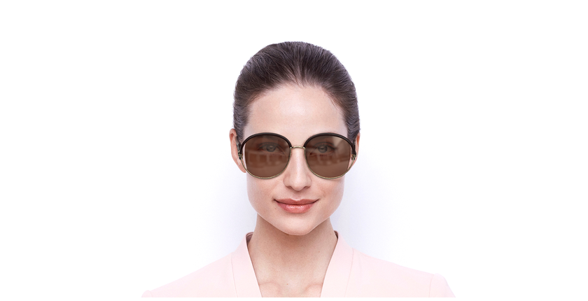 LUNETTES DE SOLEIL femme DIORNEWVOLUTE rouge - Vue de face