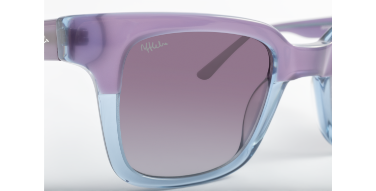 LUNETTES DE SOLEIL femme KAREN violet/bleu