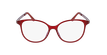 LUNETTES DE VUE femme MAGIC 29 rouge - Vue de face