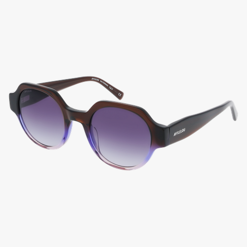 Lunettes de soleil femme FERRARA marron/violet