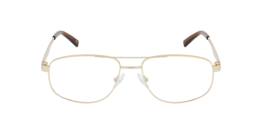 LUNETTES DE VUE homme RZERO 31 doré - Vue de face