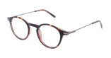 Lunettes de vue homme MAGIC264 écaille/rose - Vue de face