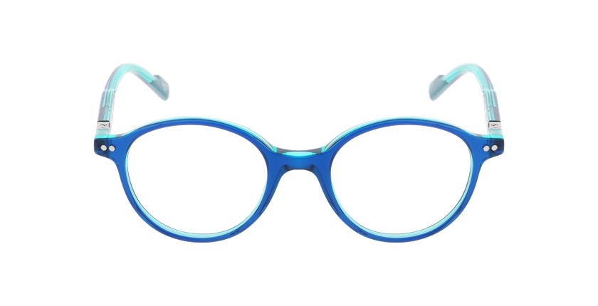 Lunettes de vue enfant 2 bleu - Vue de face