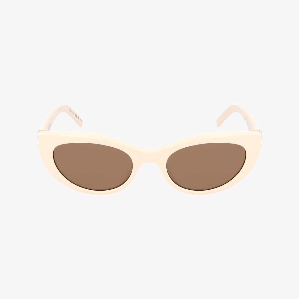 Lunettes de soleil femme SL M115 beige - Vue de face