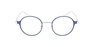 Lunettes de vue homme MAGIC315 bleu/argenté