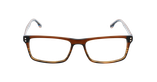 Lunettes de vue homme MAGIC206 marron - Vue de face