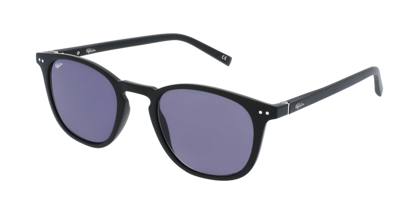 Lunettes de vue FORTY solaire Noire +2.50 noir - Vue de 3/4