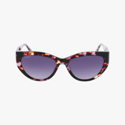 Lunettes de soleil femme VENISE écaille/écaille violet