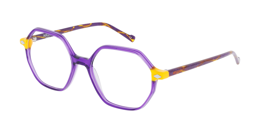 Lunettes de vue femme MAGIC277 orange - Vue de face