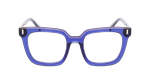 Lunettes de vue femme CARACTERES FIL D'OR REVEUSE bleu - Vue de face