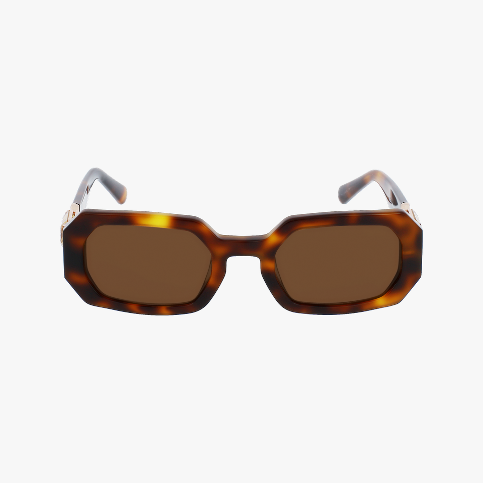 Lunettes de soleil femme SK0349 écaille - Vue de face