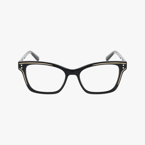 Lunettes de vue femme CARACTÈRES CHANCEUSE noir/dorée