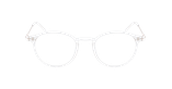 Lunettes de vue femme MAGIC 348 blanc - Vue de face